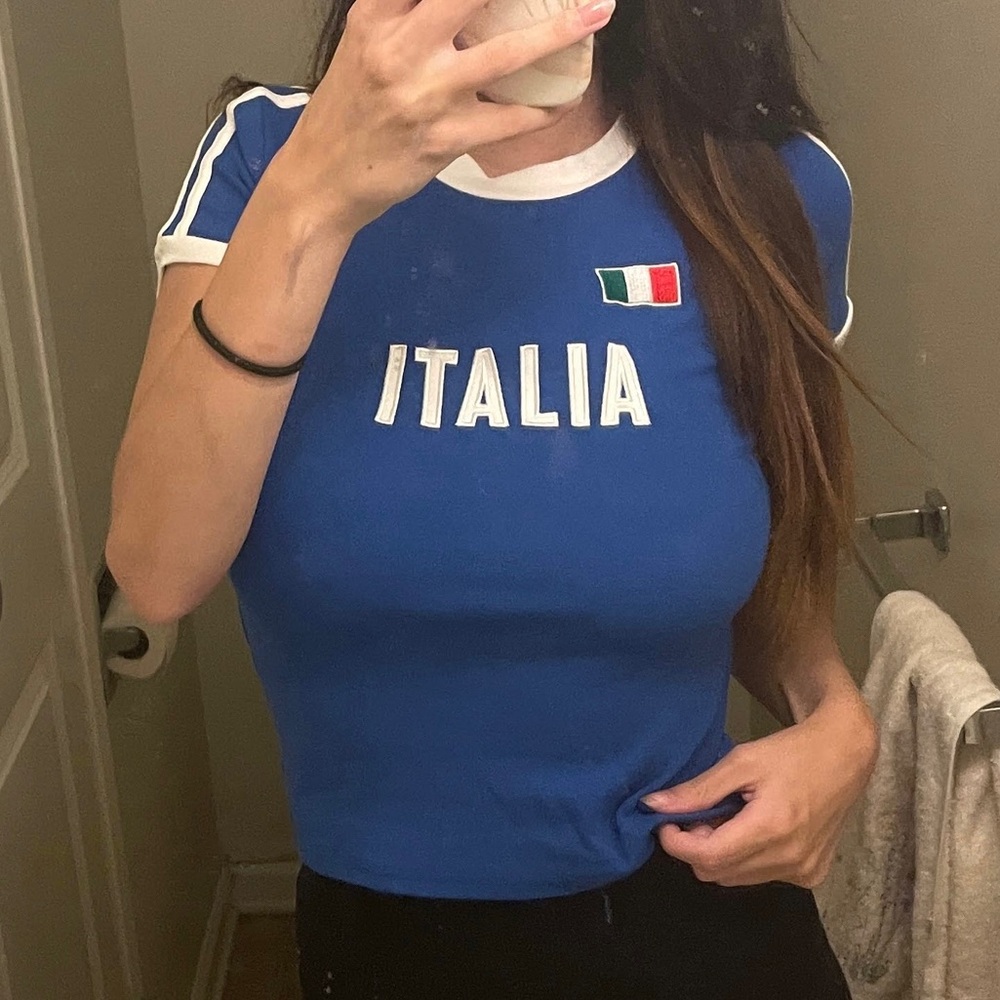 Blue Italia Tee